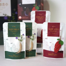 K-DORAJI Korean Doraji Honey & Schisandra Drink Gift Set – Bellflower Root Extract Wellness Beverages (80ml × 28 Packs) | Caffeine-Free, Natural Honey & Herbal Tea Drinks _ Made in KOREA